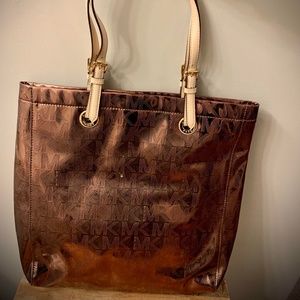Bronze Metallic Michael Kors Bag